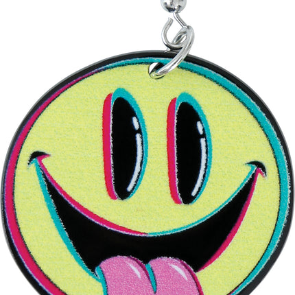 Boucles d'oreilles Festival Smiley