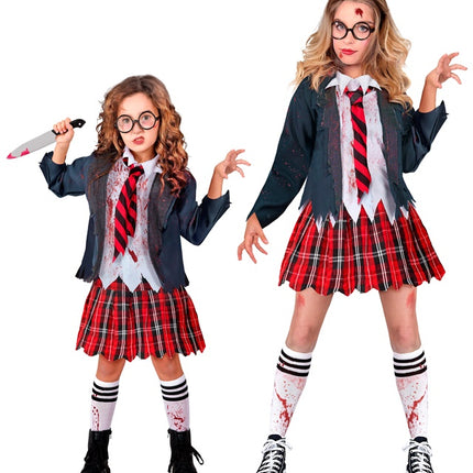 ÉCOLIÈRE ZOMBIE
