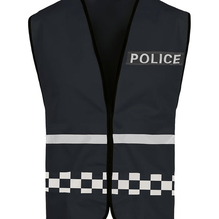 Gilet de police noir