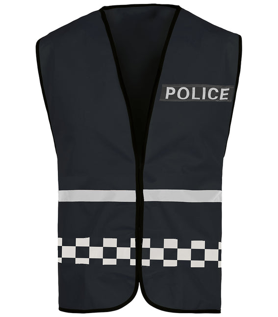 Gilet de police noir enfant