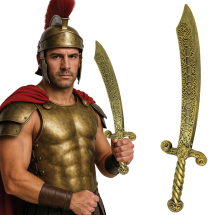 Faux sabre en or 55cm