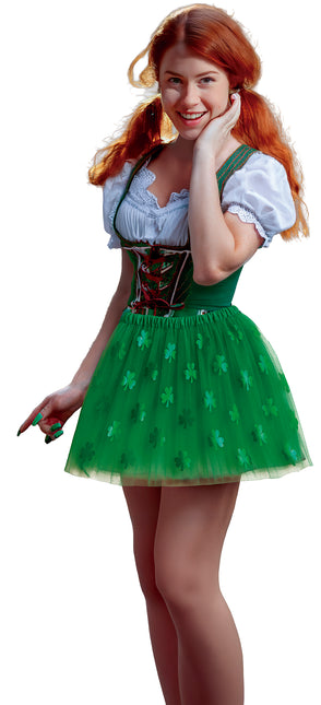 St Patrick's Day Tutu Ladies 40cm
