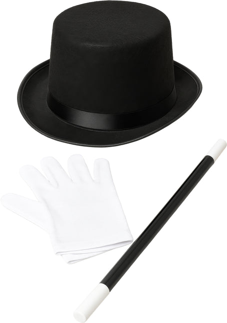 Ensemble de costumes de magicien 4 pièces