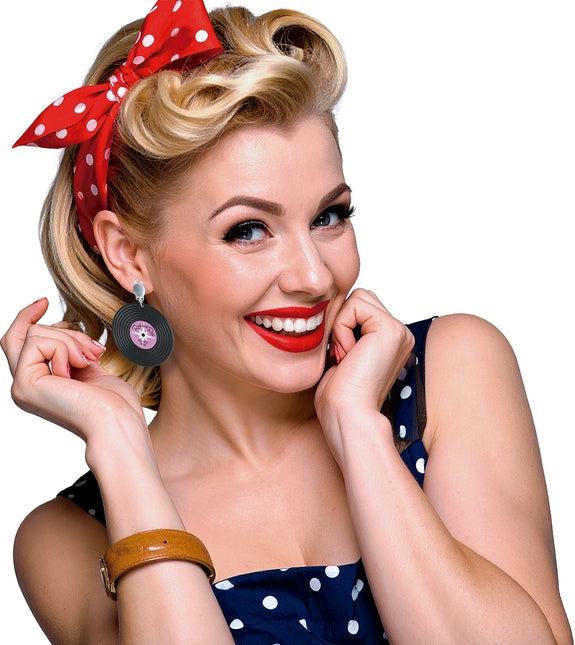 Plaques Boucles d'oreilles 5cm