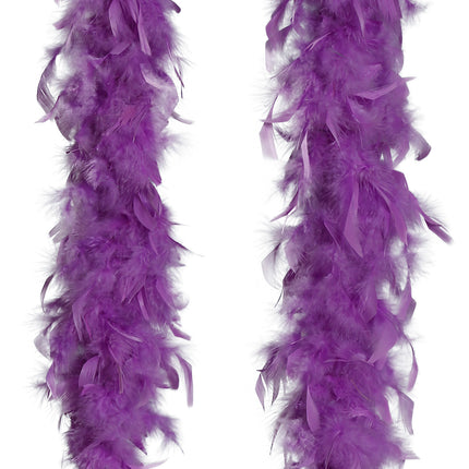 Plume de boa, 80 gr violet
