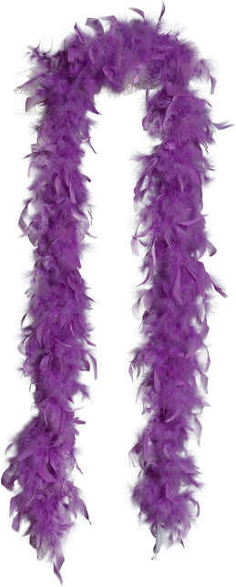 Plume de boa, 80 gr violet