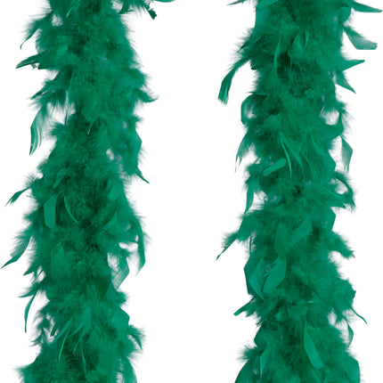 Plume de boa, 80 gr vert