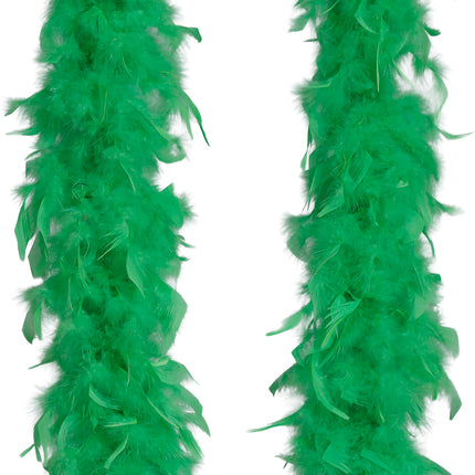 Plume de boa, 80 gr vert