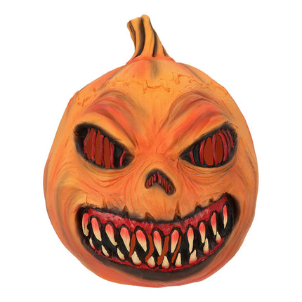 Masque en latex « Monstre citrouille »