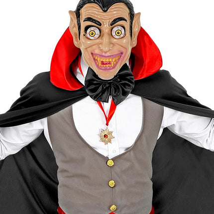 MASQUE À BASCULE YEUX VAMPIRE PLASTIQUE DUR