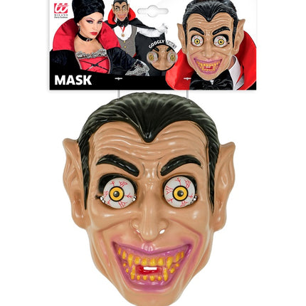 MASQUE À BASCULE YEUX VAMPIRE PLASTIQUE DUR