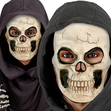 MASQUE CRÂNE POUR ADULTES - PLASTIQUE