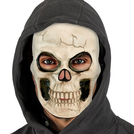 MASQUE CRÂNE POUR ADULTES - PLASTIQUE