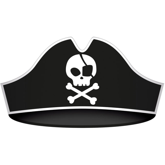 Chapeaux de fête Pirate 6pcs