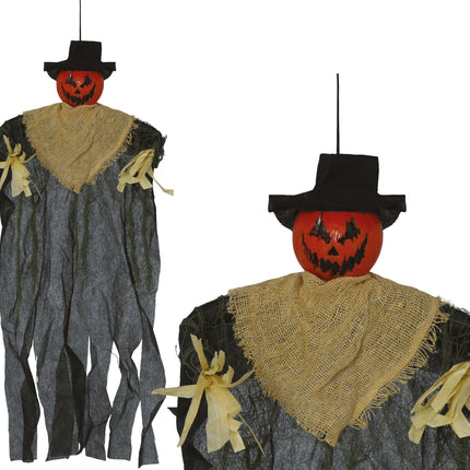 Poupée Halloween Citrouille 60cm