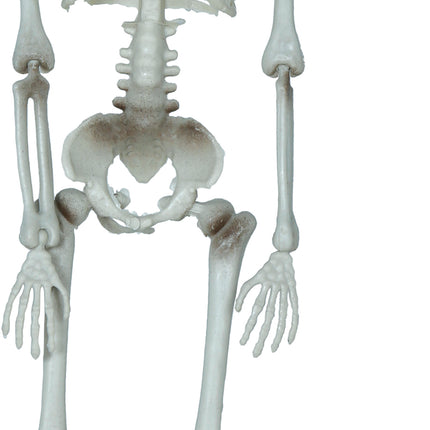 Décoration suspendue d'Halloween Squelette avec hache 40cm