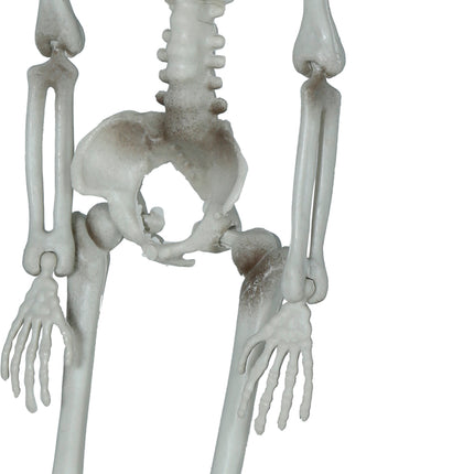 Décoration suspendue d'Halloween Squelette avec hache 40cm