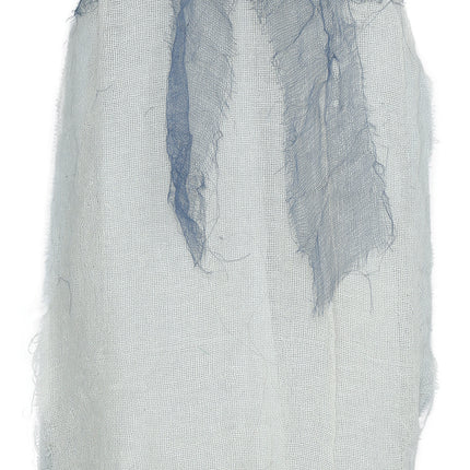 Poupée d'Halloween Squelette gris avec cape