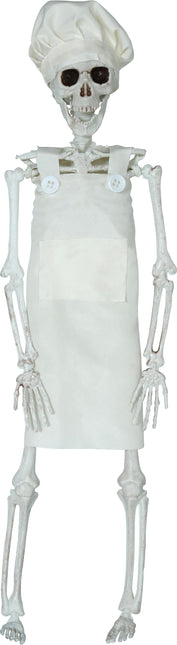 Décoration suspendue Squelette Chef 40cm