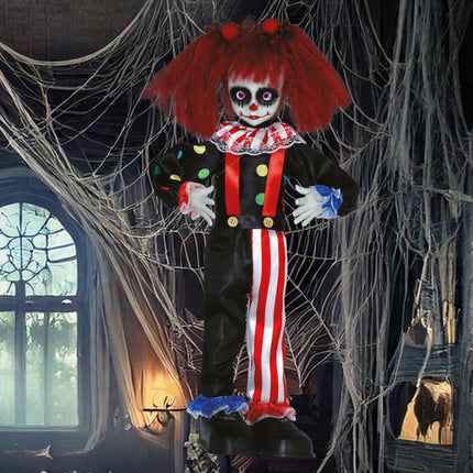 Halloween Poupée Clown 40cm