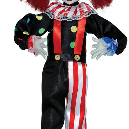 Halloween Poupée Clown 40cm
