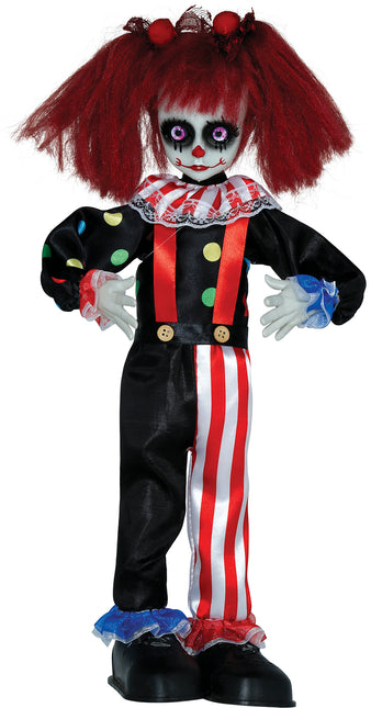 Halloween Poupée Clown 40cm