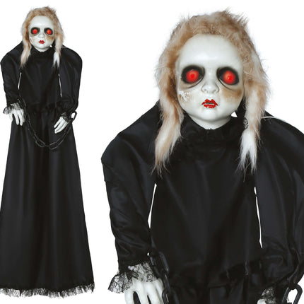 Poupée d'Halloween avec lumière, son et mouvement 1.50m