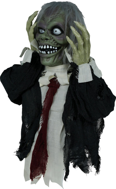 Halloween Doll Zombie With Light, Sound And Motion 55cm (poupée zombie d'Halloween avec lumière, son et mouvement)