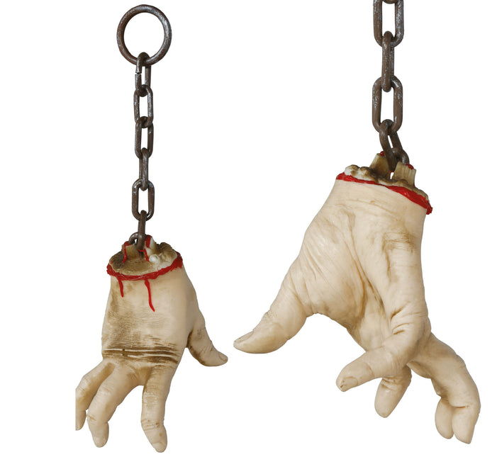 Collier de fausses mains d'Halloween 40cm