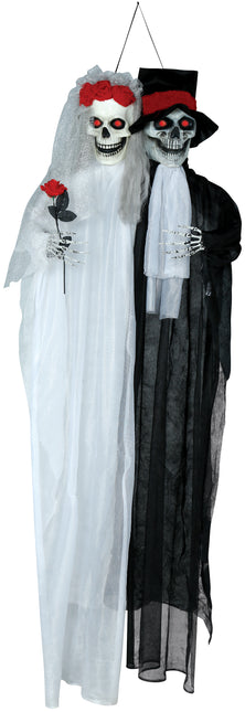 Halloween Doll Bridal Couple With Light And Sound 1.85m