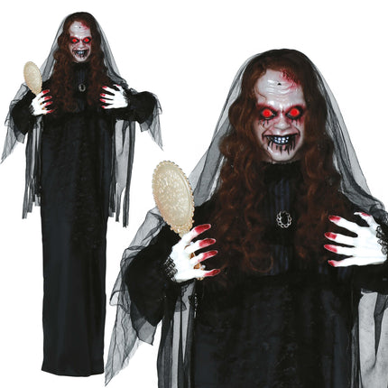 Poupée vampire avec lumière, son et mouvement 1.7m