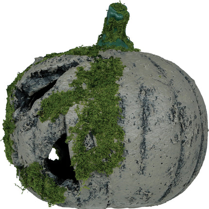 Halloween Pumpkin Moss With Light 20cm