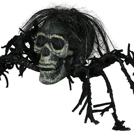 Halloween Faux crâne d'araignée 38cm