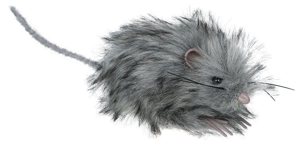 Fausse souris grise 11cm