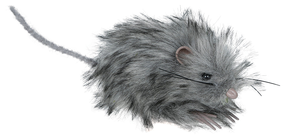 Fausse souris grise 11cm