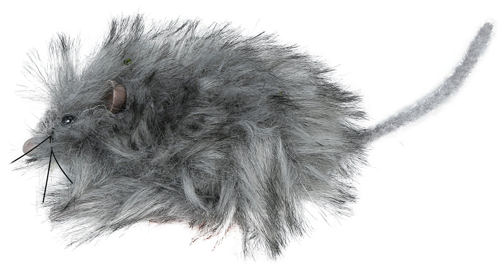 Fausse souris grise 11cm