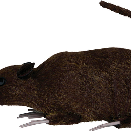Faux rat marron 15cm