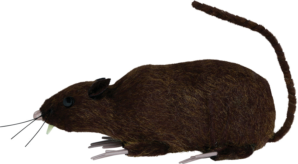 Faux rat marron 15cm