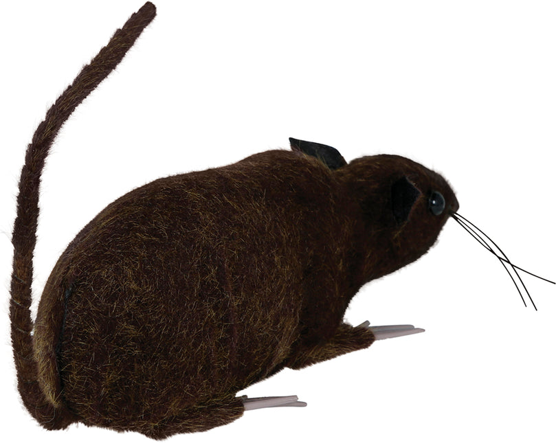 Faux rat marron 15cm
