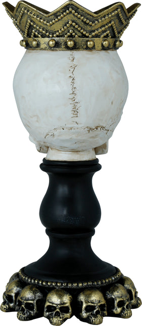 Bougeoir Halloween Crâne 25cm