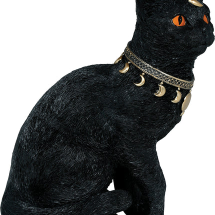 Faux chat noir 28cm