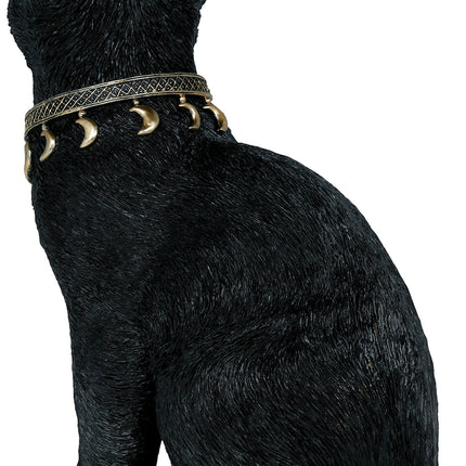 Faux chat noir 28cm