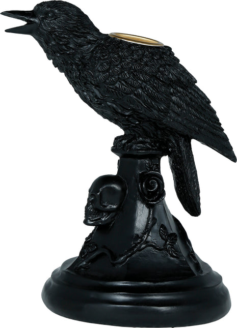 Porte-bougie Crow 16cm