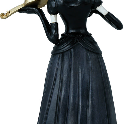 Halloween Femme squelette avec violon 26cm