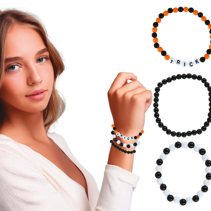 Bracelet Halloween Trick 3pcs