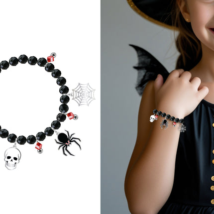 Bracelet d'Halloween noir
