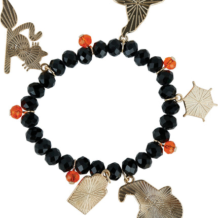 Bracelet d'Halloween noir