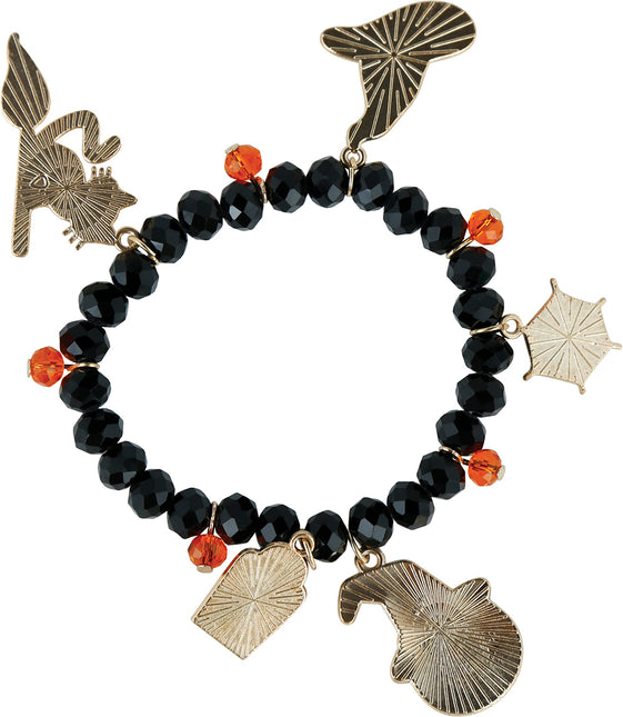 Bracelet d'Halloween noir