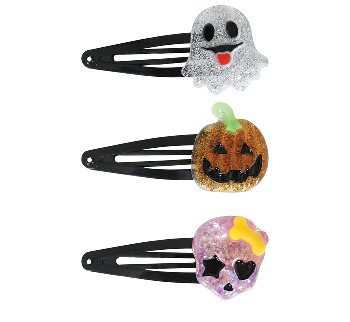Épingles à cheveux d'Halloween en métal 3pcs