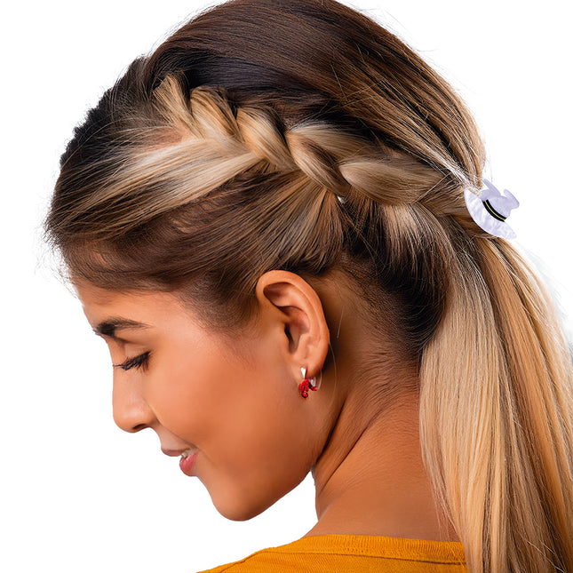 Pince à cheveux d'Halloween Citrouille et fantôme 5pcs
